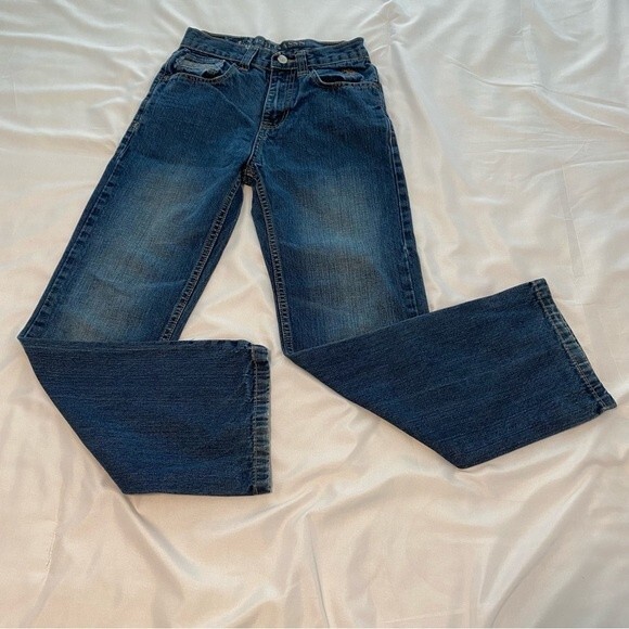 US Polo Straight Leg Classic Jeans Medium Wash Size 12 Girls - Picture 11 of 11